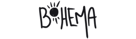 Black text BOHEMA logo